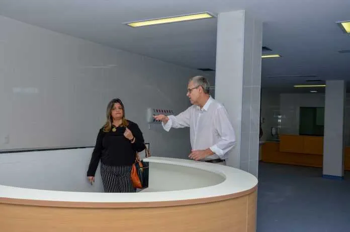 Representantes do ministério foram acompanhados por funcionários da Secretaria de Saúde