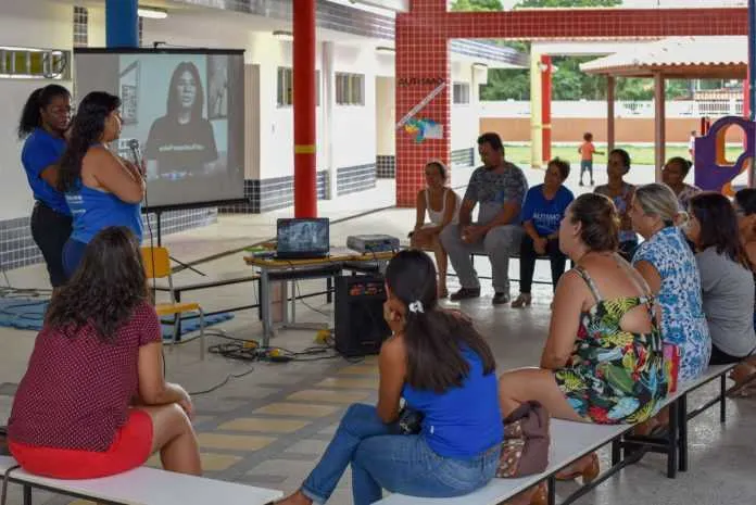 Encontro aconteceu no Centro de Educação Infantil Municipal (CEIM) Valéria Ramos dos Passos