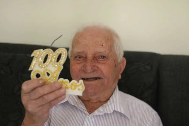 Marcelino Rigui coleciona vários amigos e ‘parentes’ postiços ao longo de 100 anos de vida