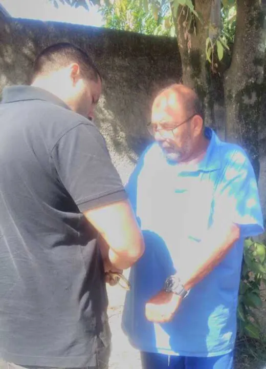 Cosme foi preso por policiais da Divisão de Homicídios