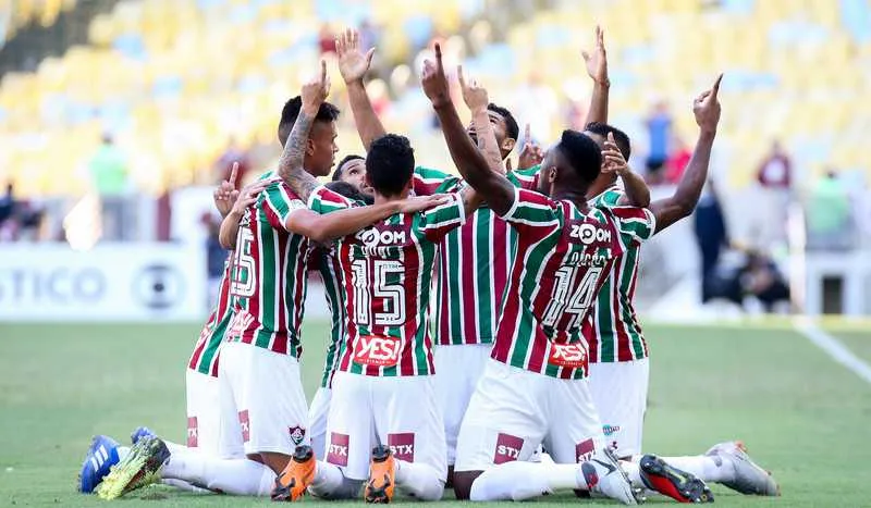O Tricolor marcou aos 10 minutos do 1º tempo