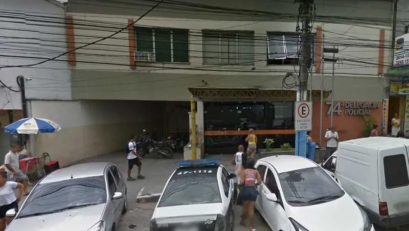 O acusado foi encaminhado para a 74° DP ( Alcântara