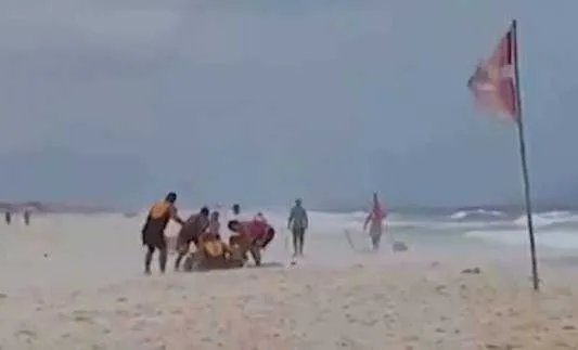 Caso aconteceu na tarde desta terça-feira (25), na Praia do Dentinho