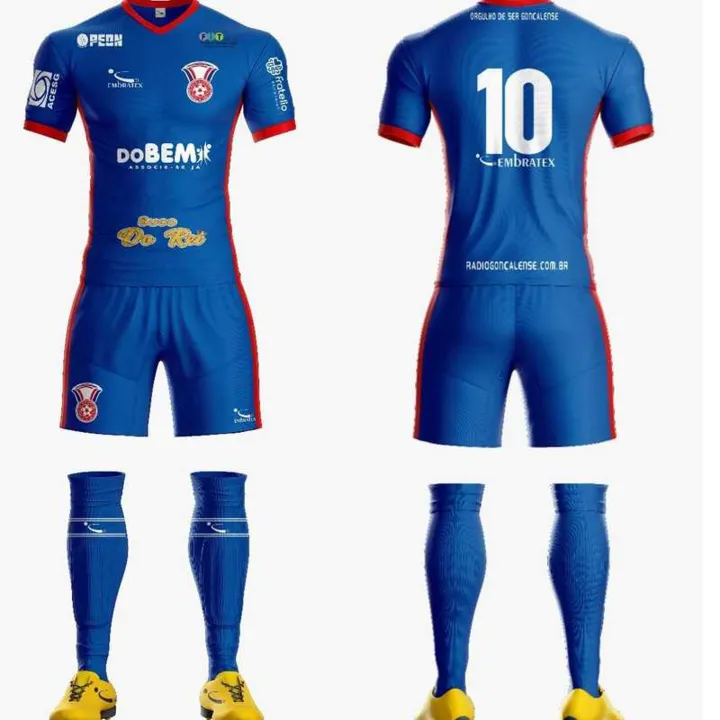 O clube fechou contrato com a Embratex 