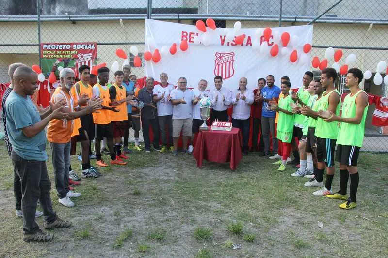 Evento contou com a participação de presenças marcantes do Bela Vista e de jogadores da base