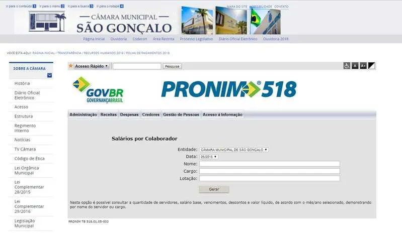 Agora, é possível ter acesso a outras informações, como contratos, licitações e despesas em geral