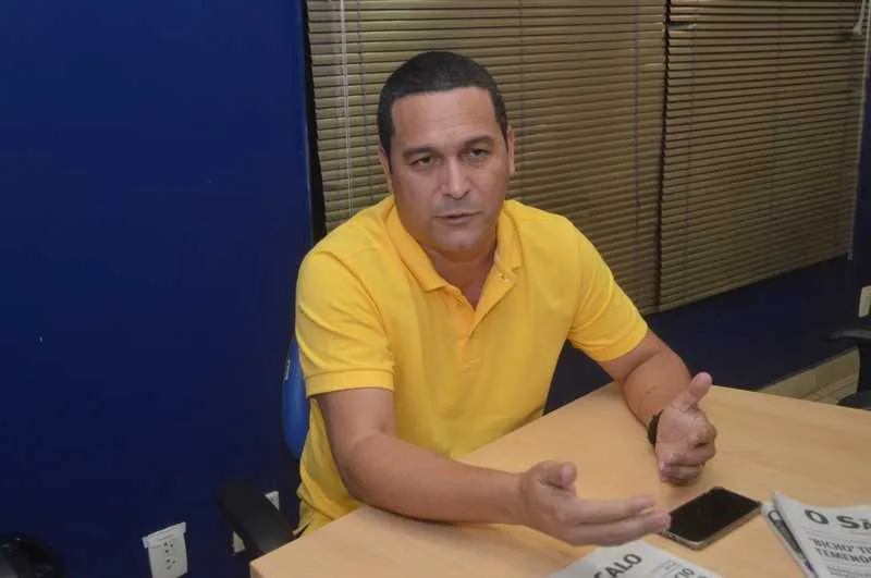 Vereador gonçalense Sandro Almeida (PHS), de 47 anos, primeira vez candidato ao legislativo estadual