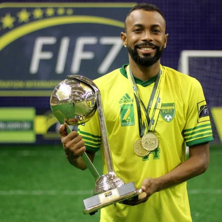 Chay venceu a Copa do Mundo de Futebol7 pela Seleção