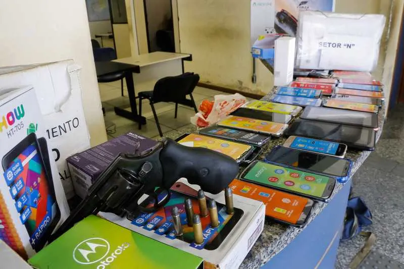 PMs recuperaram parte dos eletrônicos roubados 