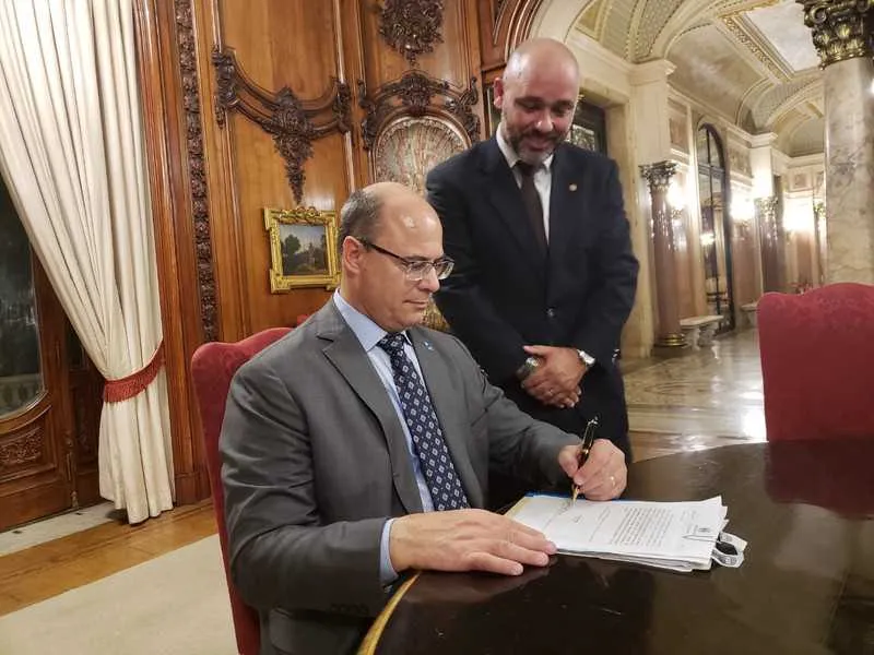 A lei foi sancionada pelo novo governador Wilson Witzel