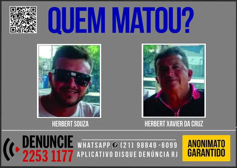 Procurados divulgou cartaz "Quem matou?" 