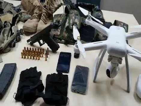 ‘Zulu’ foi preso em casa, onde foram apreendidos materiais