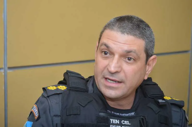 O coronel Sylvio Guerra assumiu o comando do batalhão em meados de janeiro de 2019