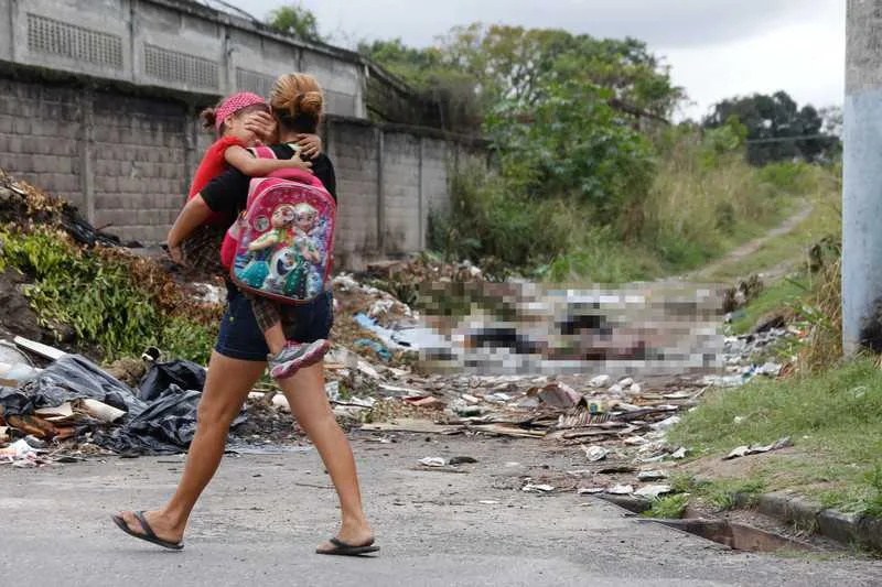 A vítima ainda não foi identificada