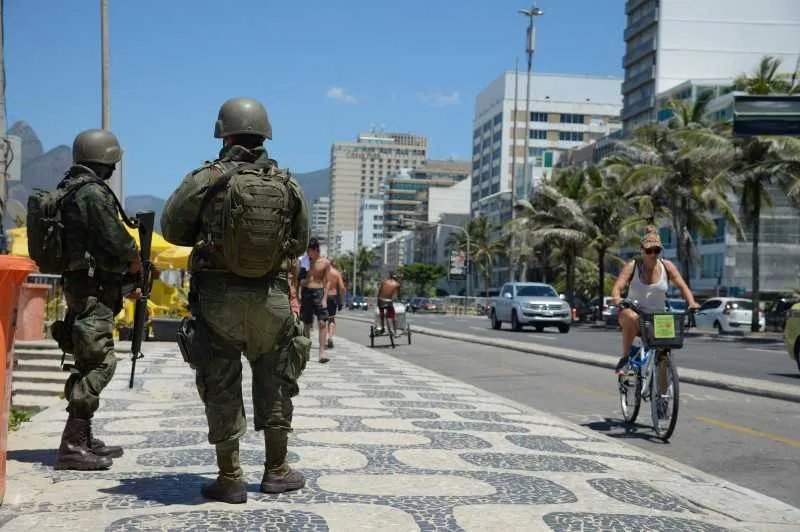 Forças Armadas não participarão do policiamento no estado durante o Carnaval deste ano