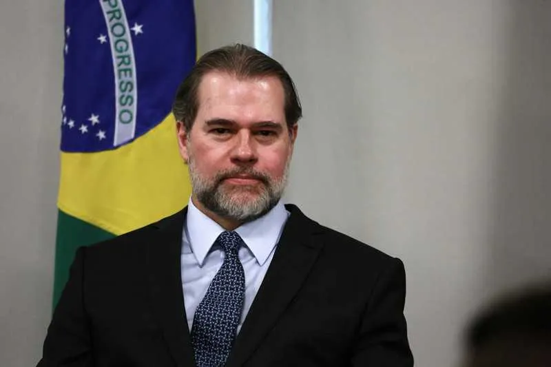 
O presidente em exercício, Dias Toffoli, sancionou projetos em cerimônia no Palácio do Planalto