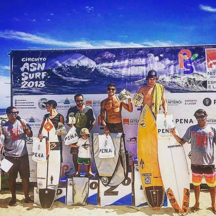 surfista niteroiense Luca Nolasco venceu na categoria Open 