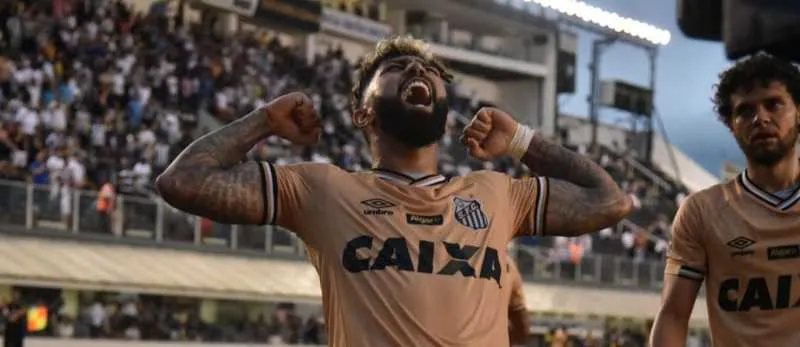 'Gabigol' abriu placar da vitória sobre o Fluminense