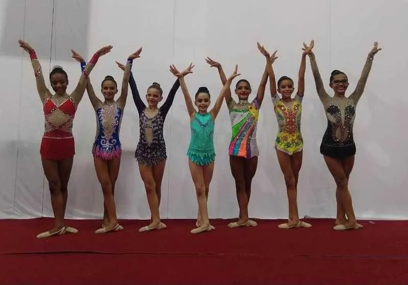 
Atletas de Ginástica Rítmica do Canto