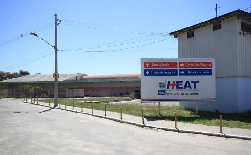 A vítima foi socorrida para o Hospital Azevedo Lima