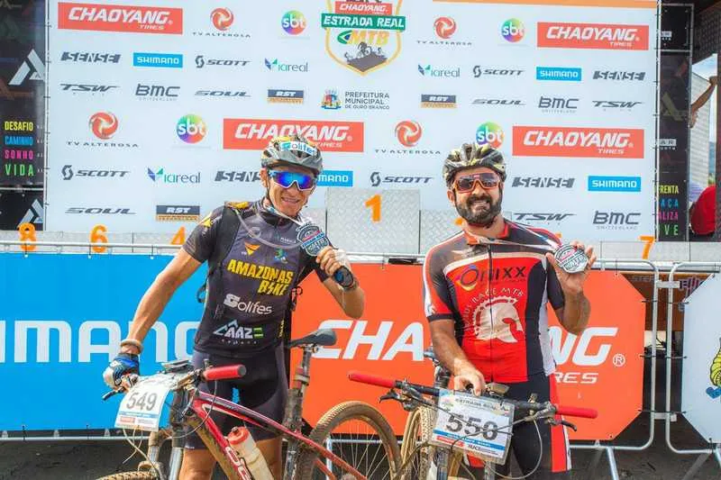>> Reginaldo e Luis Fernando representaram a região em competição em Ouro Branco, Minas Gerais