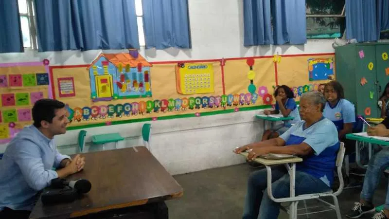 Aos 78 anos, dona Creuza Olveira fez questão de participar de ‘Olimpíadas de Matemática A