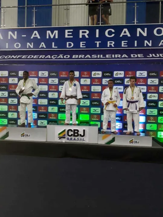 Judoca gonçalense Marcos Antônio Pontes