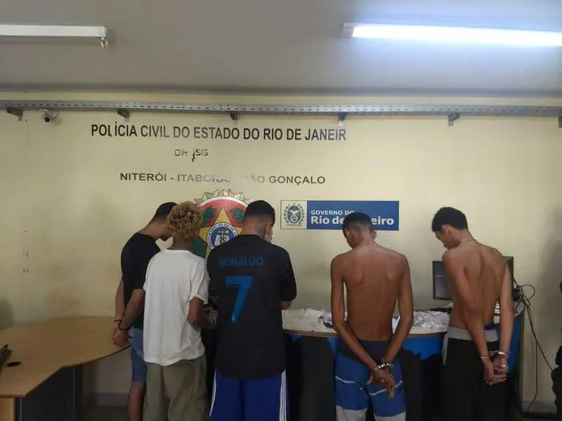 Presos foram levados para a DHNISG para prestarem depoimentos nos inquéritos onde são acusados