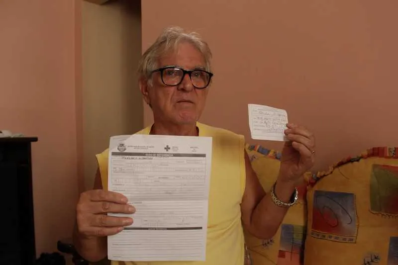 >> Carlos Augusto aguarda marcação para procedimento