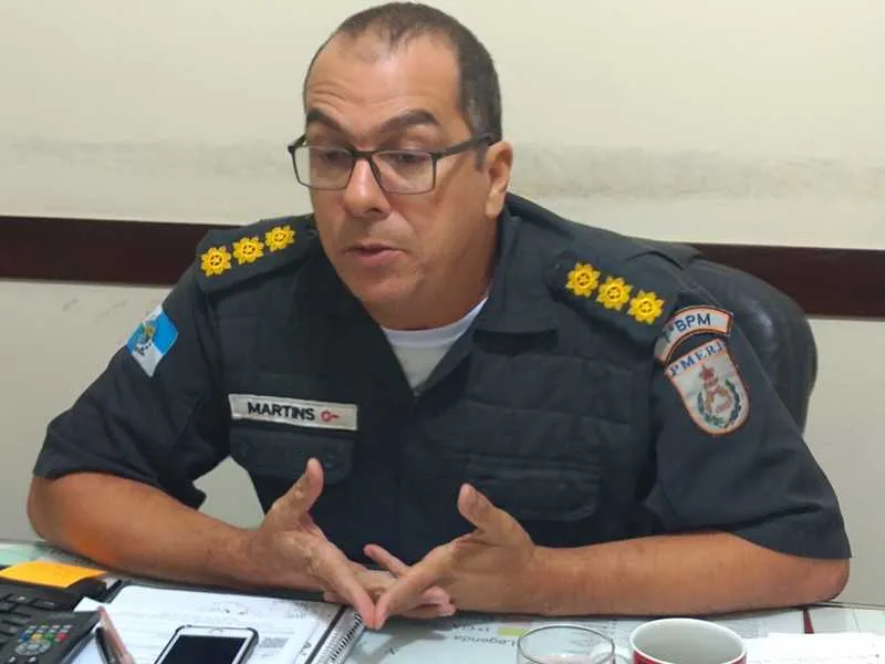 Coronel Martins em entrevista à O São Gonçalo