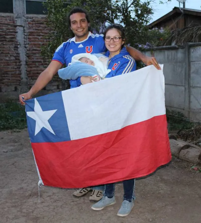 Thiago Lyra virou torcedor da ‘La U’ tal como sua família chilena