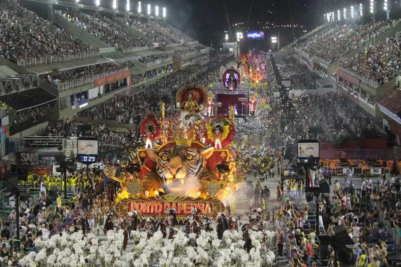 Desfile do 'Tigre' no Carnaval 2018