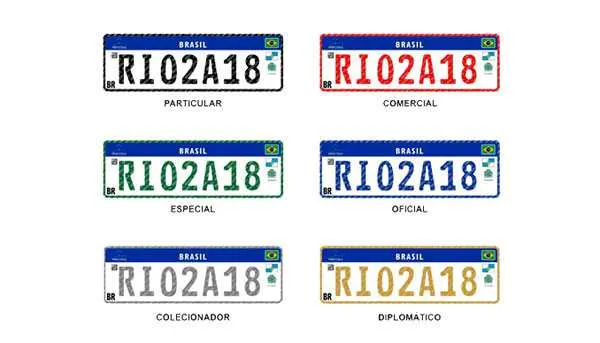 Troca de placa não é obrigatório a todos os carros