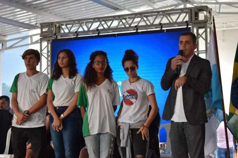 Evento na unidade teve a presença do prefeito Fabiano Horta 