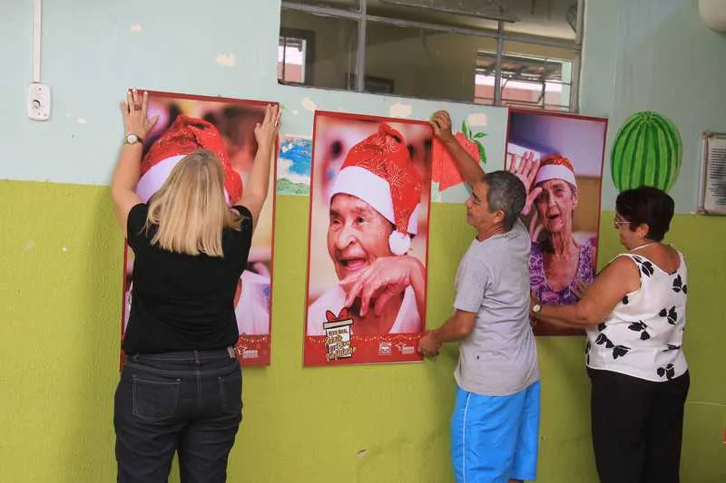 As doações incentivam idosos a se manterem bem cuidados