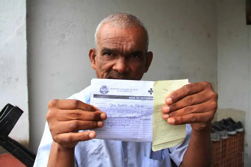 Médicos afirmaram que a cirurgia de José Batista era de urgência, mas nenhum contato foi feito