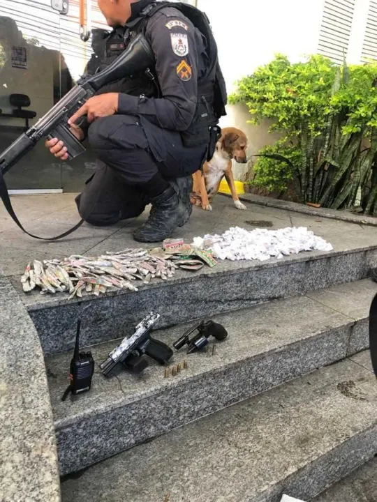 Houve apreensões de drogas