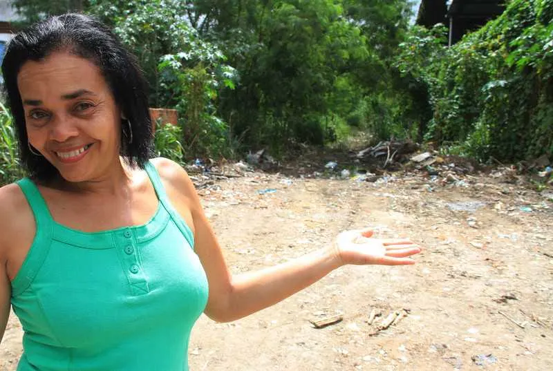 Após as denúncias, Prefeitura foi ao local e limpou a área