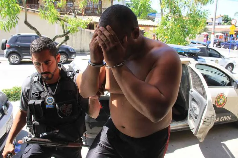 Os policiais civis de Maricá conseguiram prender Renato Nascimento dos Santos, o ‘Renatinho’
