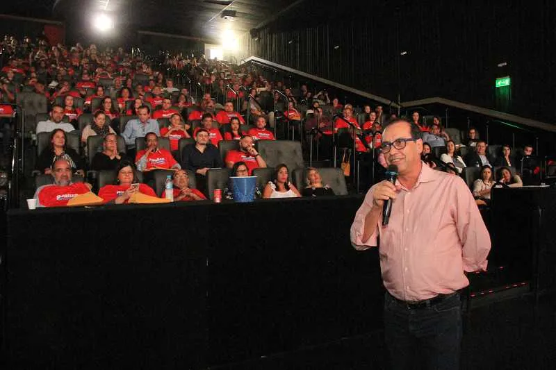 A divulgação do novo empreendimento foi anunciado no cinema do Itaboraí Plaza ontem