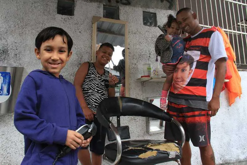 
Fabiano Menezes Sodré tem três filhos, de 9, 6 e 1 ano e meio, de relacionamentos diferentes