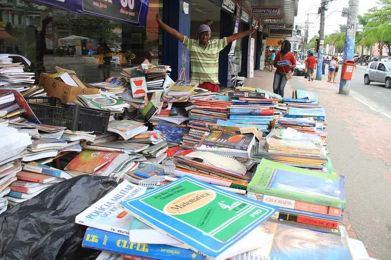 
Luiz dos Santos conta que não sabe quando começou o ofício mas garante que gosta muito
