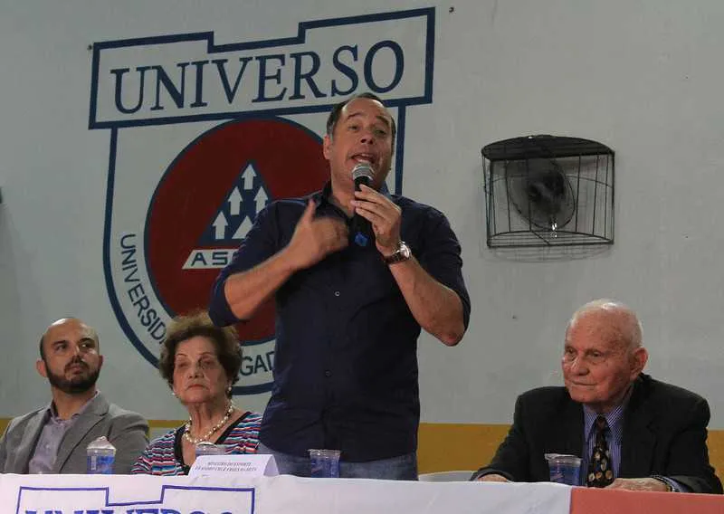 
 Leandro falou da importância do esporte na formação da pessoa