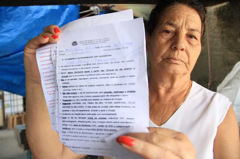Maria Elena está sentindo muitas dores e com dieta restritiva