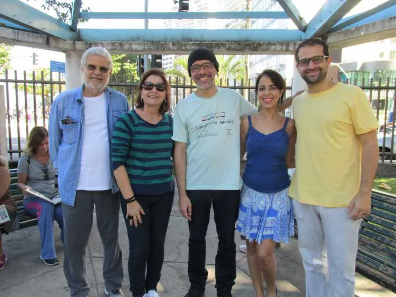 Paulo Roberto Cecchetti, Cristhina Ramos, W. Bastos, Yonara Costa e Marcelo Aceti