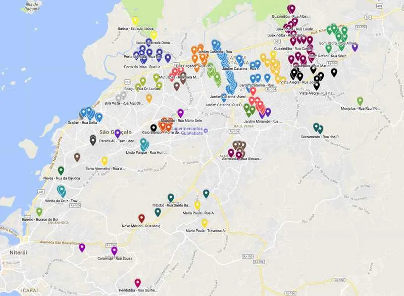 >> O “Tem Barricada Aí?” é atualizado todas as sextas-feiras