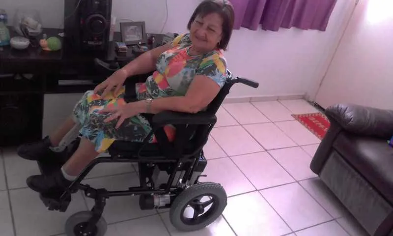  Rosa conseguiu cadeira motorizada após denúncia de OSG