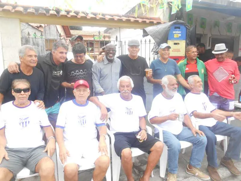 Ex-jogadores realizaram a tradicional festa de confraternização