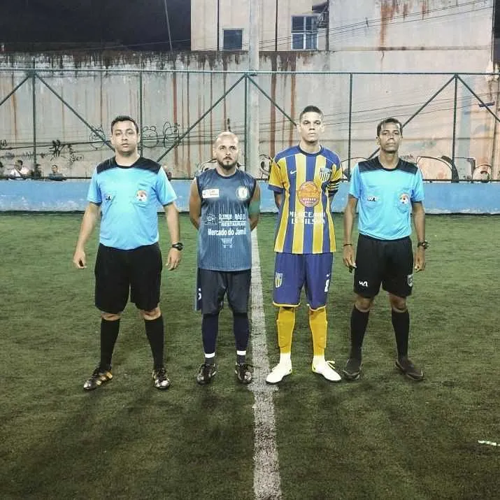 >> Ramon (D) apitou a final do Fut7 em 2017 entre Tabajara e Toque e Sai na Arena Tuiuti, em S.Cristóvão