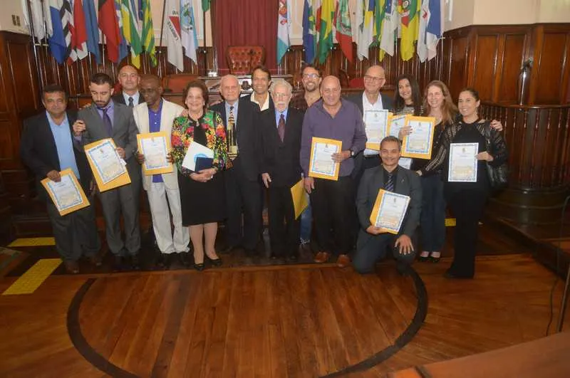A professora Marlene Salgado foi uma das homenageadas
